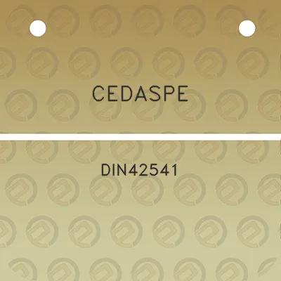 cedaspe-din42541