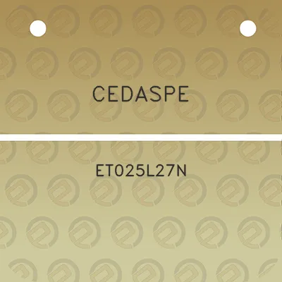 cedaspe-et025l27n