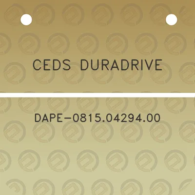 ceds-duradrive-dape-08150429400