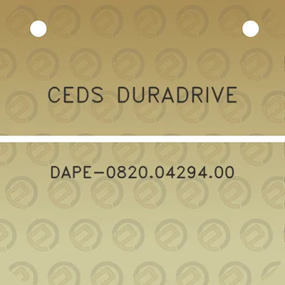 ceds-duradrive-dape-08200429400