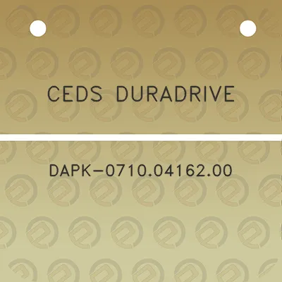 ceds-duradrive-dapk-07100416200