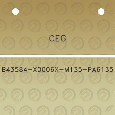 ceg-b43584-x0006x-m135-pa6135