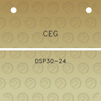 ceg-dsp30-24