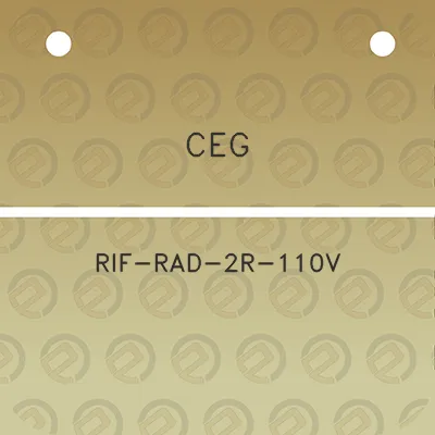 ceg-rif-rad-2r-110v