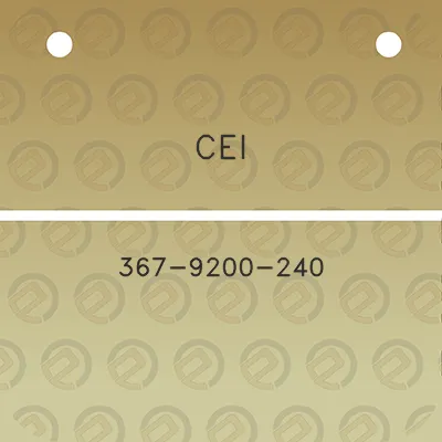 cei-367-9200-240