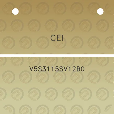 cei-v5s3115sv12b0