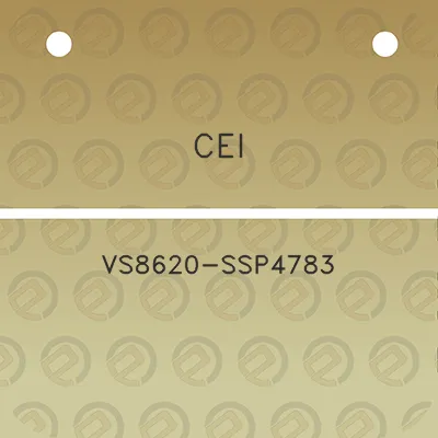 cei-vs8620-ssp4783