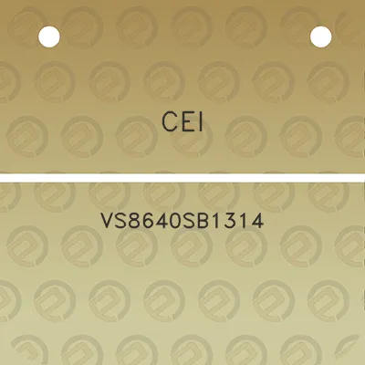 cei-vs8640sb1314