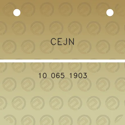 cejn-10-065-1903