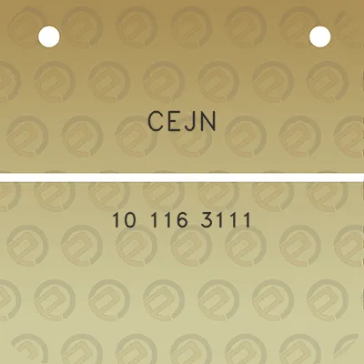 cejn-10-116-3111