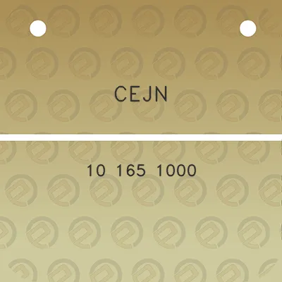 cejn-10-165-1000