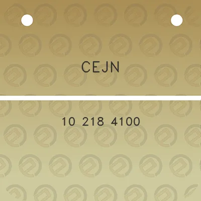 cejn-10-218-4100