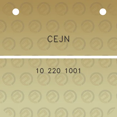 cejn-10-220-1001