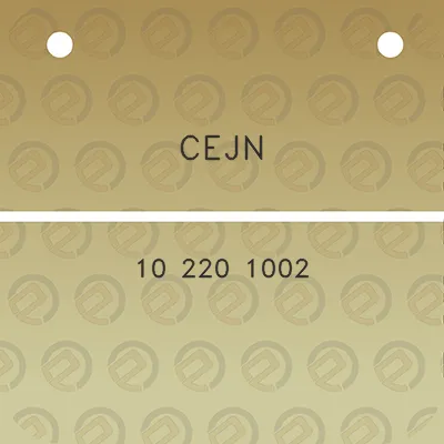 cejn-10-220-1002