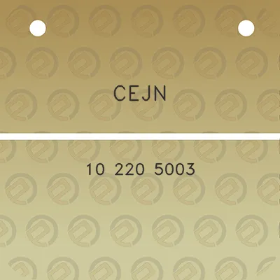 cejn-10-220-5003