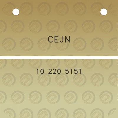 cejn-10-220-5151