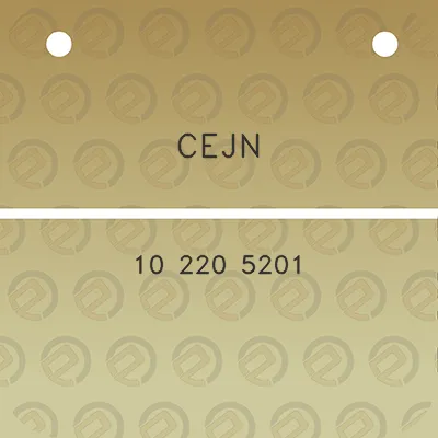 cejn-10-220-5201