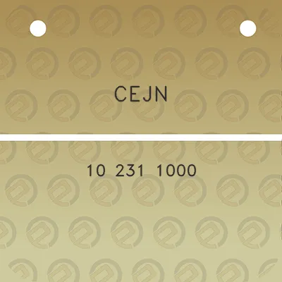 cejn-10-231-1000