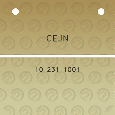 cejn-10-231-1001