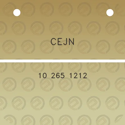 cejn-10-265-1212