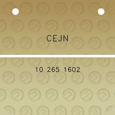 cejn-10-265-1602