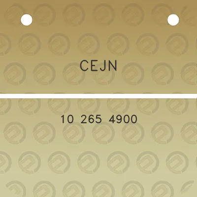 cejn-10-265-4900