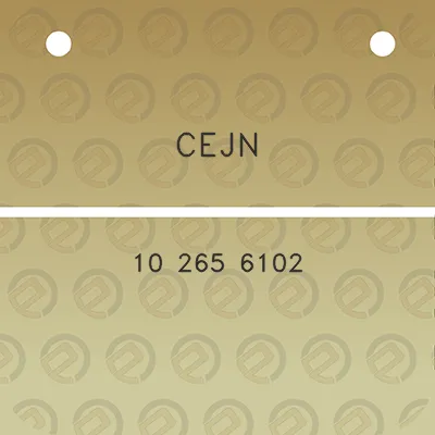 cejn-10-265-6102