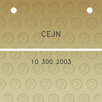 cejn-10-300-2003