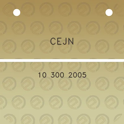 cejn-10-300-2005