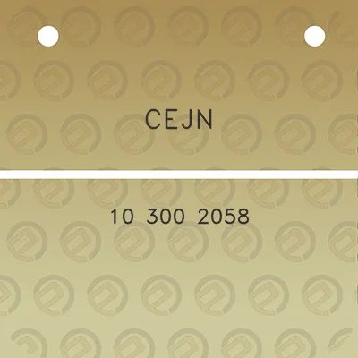 cejn-10-300-2058