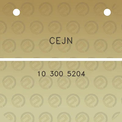 cejn-10-300-5204