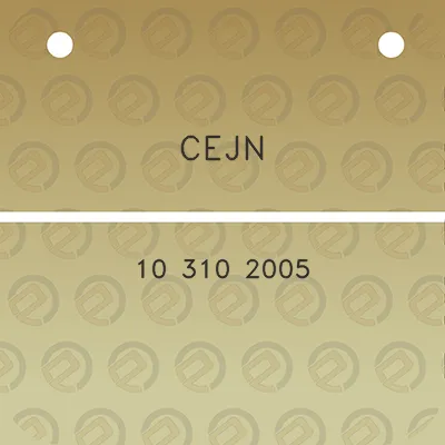 cejn-10-310-2005