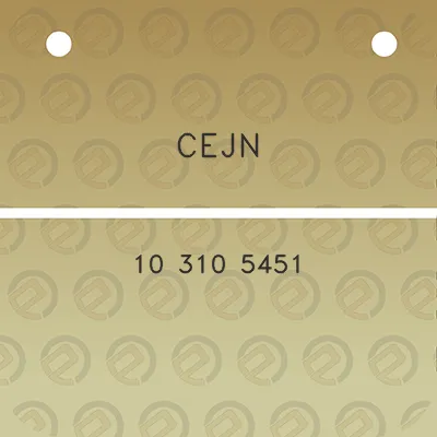 cejn-10-310-5451