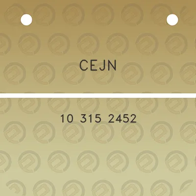 cejn-10-315-2452