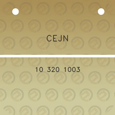 cejn-10-320-1003