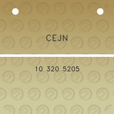 cejn-10-320-5205