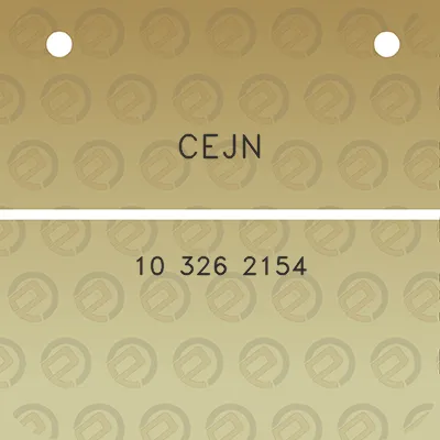 cejn-10-326-2154