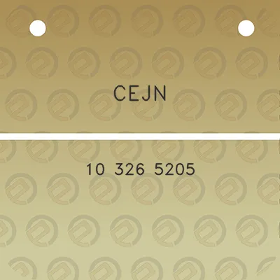 cejn-10-326-5205