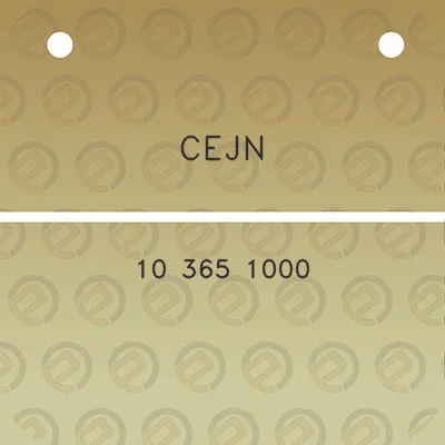 cejn-10-365-1000