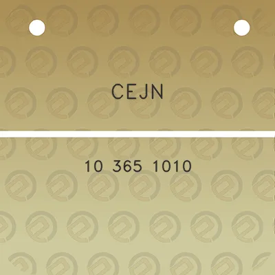 cejn-10-365-1010