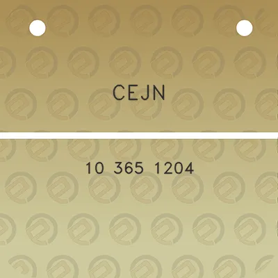 cejn-10-365-1204