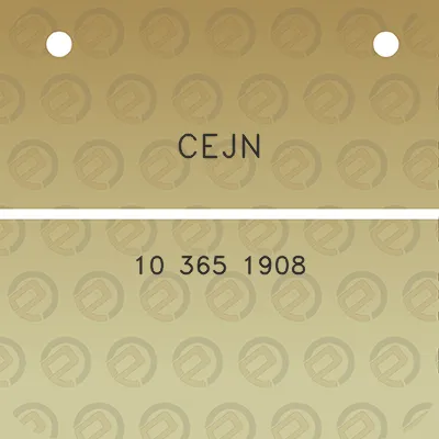 cejn-10-365-1908