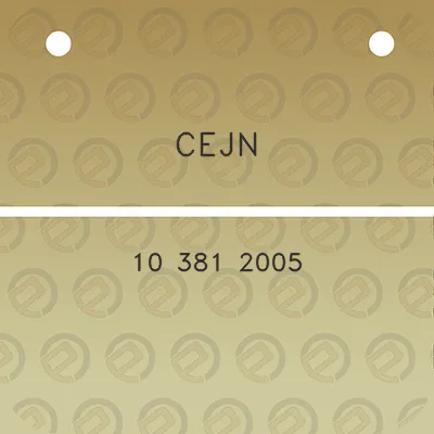 cejn-10-381-2005