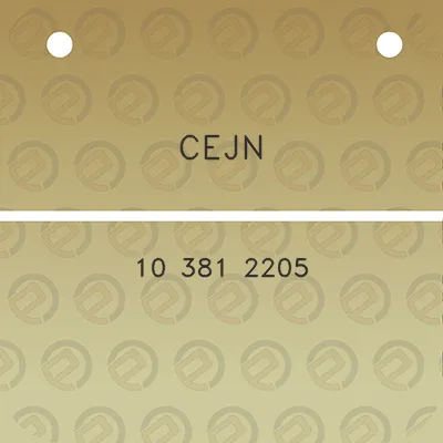 cejn-10-381-2205