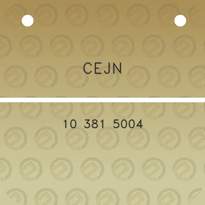 cejn-10-381-5004