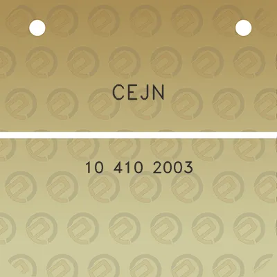 cejn-10-410-2003