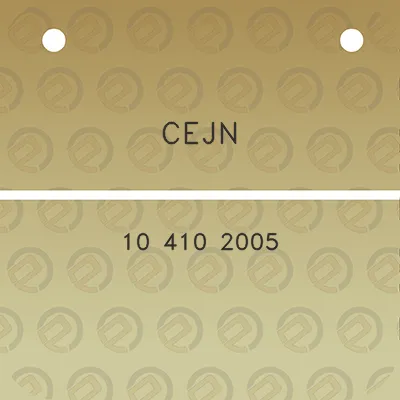 cejn-10-410-2005