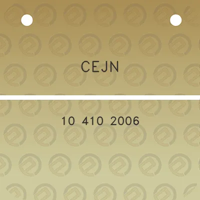 cejn-10-410-2006