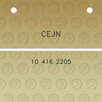 cejn-10-416-2205