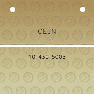 cejn-10-430-5005